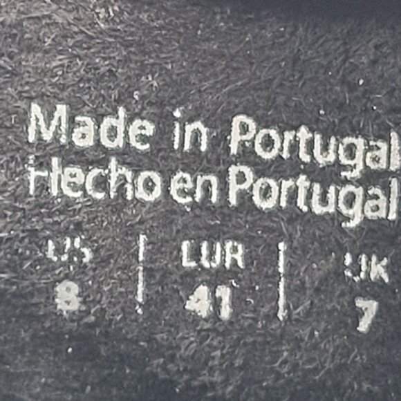 Aldo Men's Black Leather Lace-Up Ankle Boots US Size 8 - Picture 8 of 8